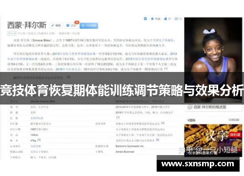 竞技体育恢复期体能训练调节策略与效果分析